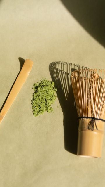 Chashaku ( Cuchara tradicional de bambú)