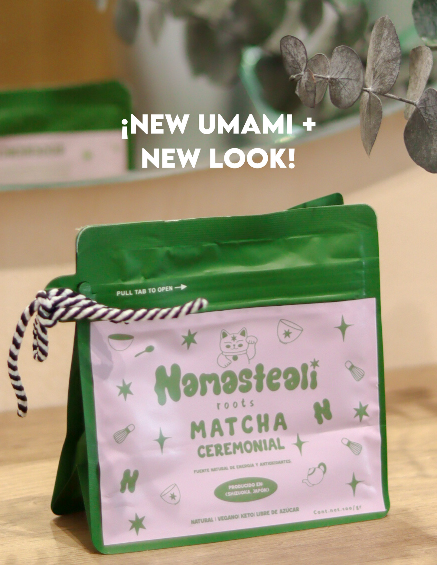 POLVO MATCHA CEREMONIAL 100 GRAMOS