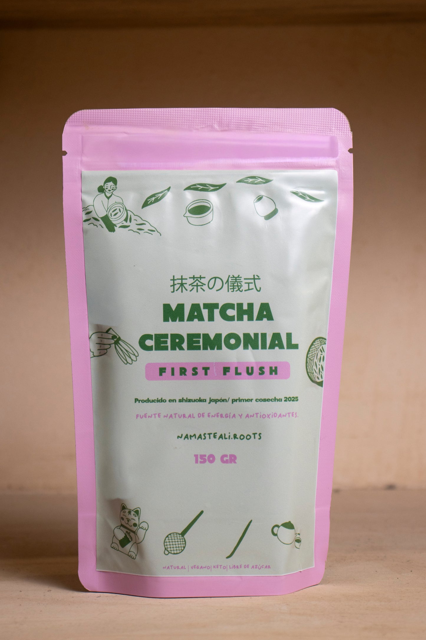 MATCHA CEREMONIAL 150 GRAMOS.
