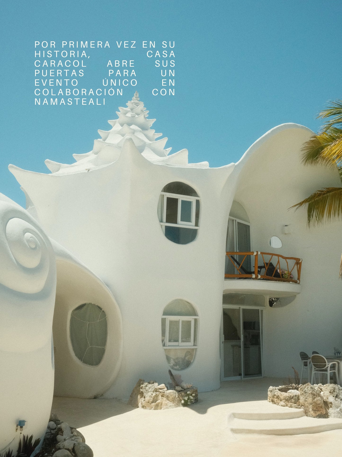 TICKET POP UP CASA CARACOL