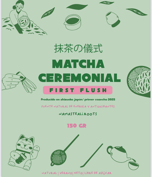 MATCHA CEREMONIAL 150 GRAMOS.