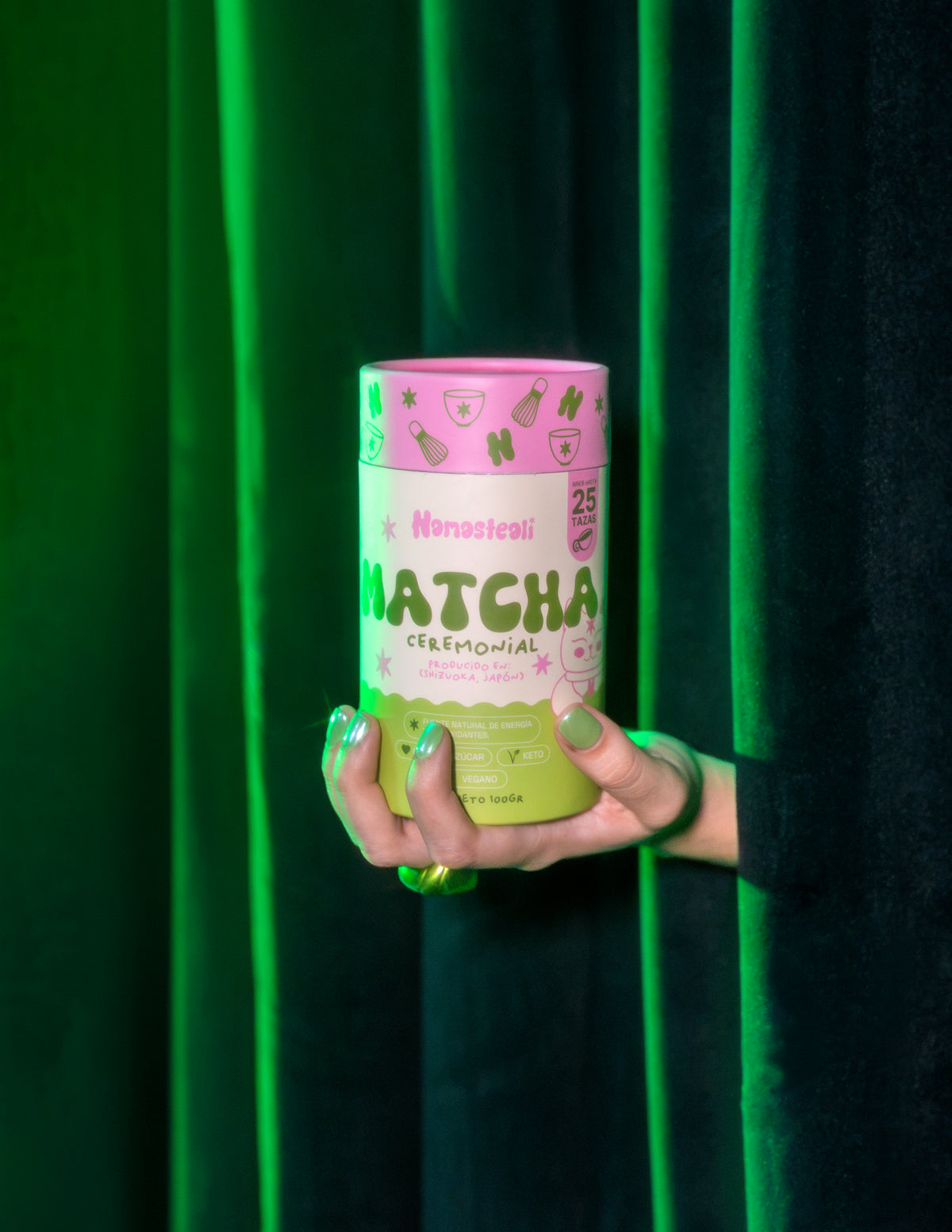NUEVA LATA POLVO MATCHA 100 GRAMOS.
